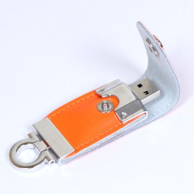 USB-флешка на 8 Гб в виде брелка, оранжевый