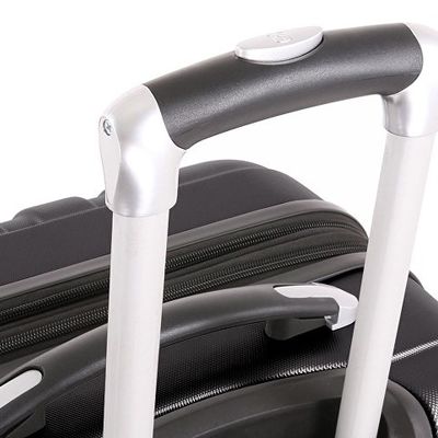 Чемодан SWISSGEAR TALLAC, АБС-пластик, 46 x 28 x 68 см, 65 л, черный