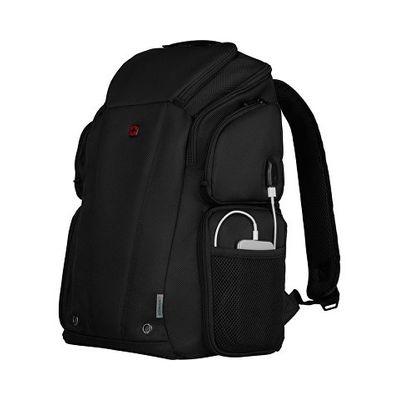 Рюкзак для ноутбука 14-16'' WENGER, черный, полиэстер, 33x21x43 см, 29 л