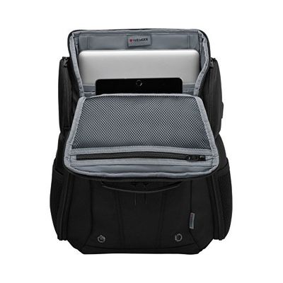 Рюкзак для ноутбука 14-16'' WENGER, черный, полиэстер, 33x21x43 см, 29 л