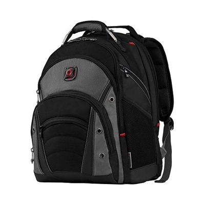 Рюкзак Synergy WENGER 16'', черный/серый, полиэстер/ПВХ, 36 x 26 x 46 см, 26 л