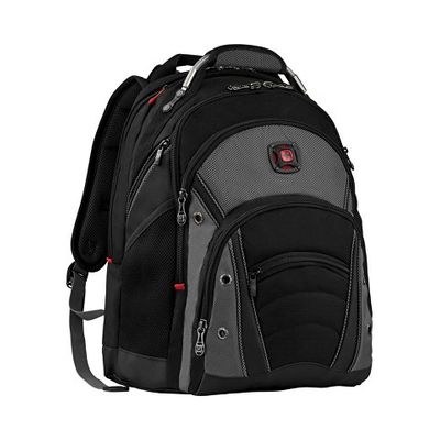 Рюкзак Synergy WENGER 16'', черный/серый, полиэстер/ПВХ, 36 x 26 x 46 см, 26 л