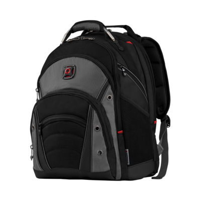Рюкзак Synergy WENGER 16'', черный/серый, полиэстер/ПВХ, 36 x 26 x 46 см, 26 л