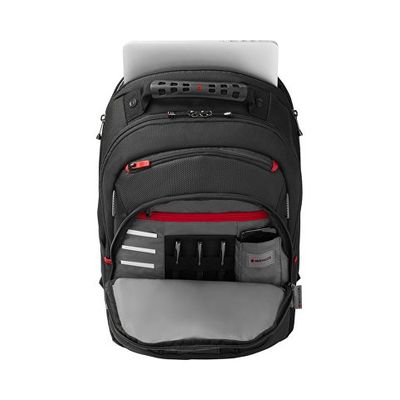 Рюкзак Legacy WENGER 16'', черный/серый, полиэстер/ПВХ, 35 x 25 x 45 см, 21 л