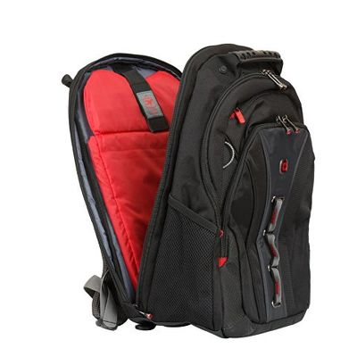 Рюкзак Legacy WENGER 16'', черный/серый, полиэстер/ПВХ, 35 x 25 x 45 см, 21 л