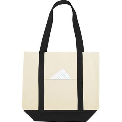 Сумка для шопинга Cotton, натуральный/черный