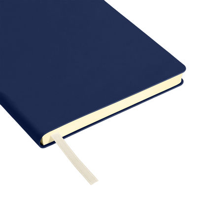 Ежедневник Спарк (Spark) недатированный, синий (с упаковкой, со стикерами)