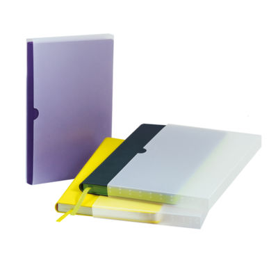 Ежедневник Спарк (Spark) недатированный, черный (с упаковкой, со стикерами)