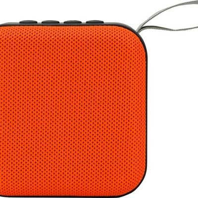 Портативная колонка Otto, оранжевый/черный