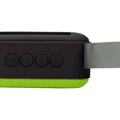 Портативная колонка Otto, зеленое яблоко/черный