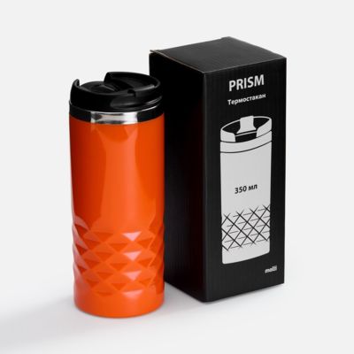 Термостакан Prism, оранжевый