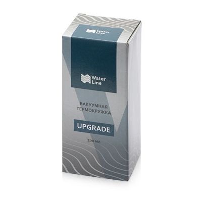 Вакуумная термокружка с кнопкой Upgrade, Waterline, красный