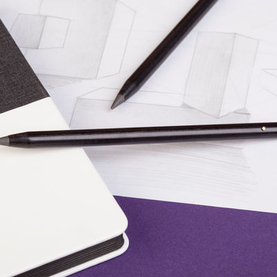 Вечный карандаш "Forever" в футляре, цвет черный