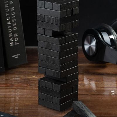 Игра «Деревянная башня мини», черная