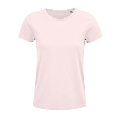 Футболка женская "CRUSADER WOMEN", светло-розовый, 2XL, 100% органический хлопок, 150 г/м2