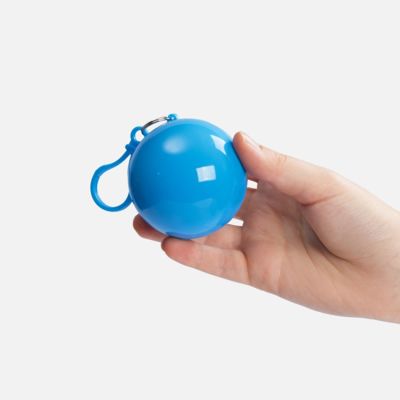 Дождевик в круглом футляре Nimbus, белый