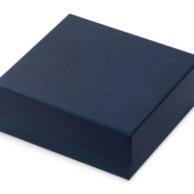 Подарочная коробка с эфалином Obsidian M 167 х 156 х 64, синий