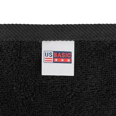 Полотенце Terry L, 450, черный