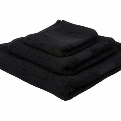 Полотенце Terry L, 450, черный