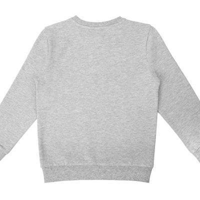 Свитшот Motion детская_12, серый меланж