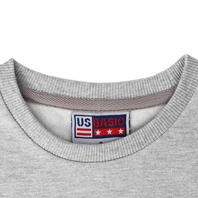 Свитшот Motion детская_12, серый меланж