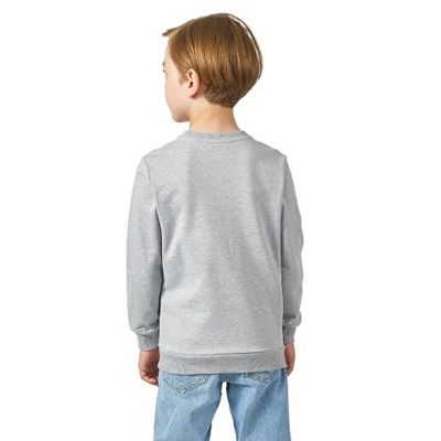 Свитшот Motion детская_12, серый меланж
