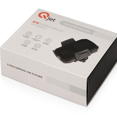 Автомобильное беспроводное зарядное устройство OptIQ, 10 Вт, черный