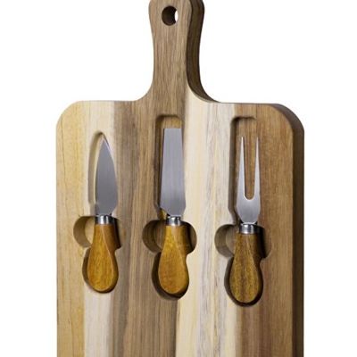 Набор для сыра из акации Parmesan