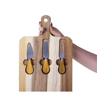 Набор для сыра из акации Parmesan