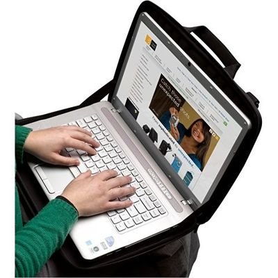 Чехол для ноутбука 16 Case Logic с ручками и ремешком, черный
