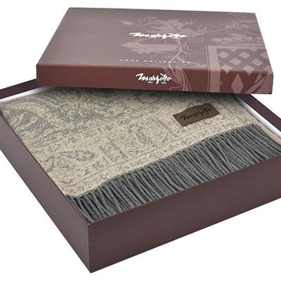 Плед MARZOTTO MAGNOLIA 1000, коричневый