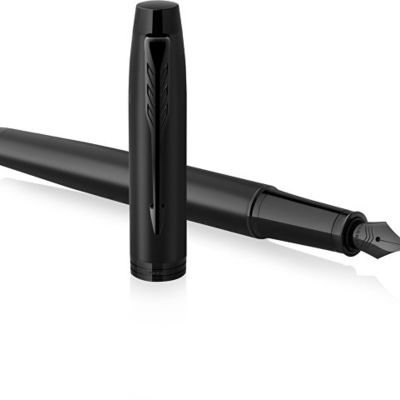 Перьевая ручка Parker IM Achromatic Matte Black BT, черный