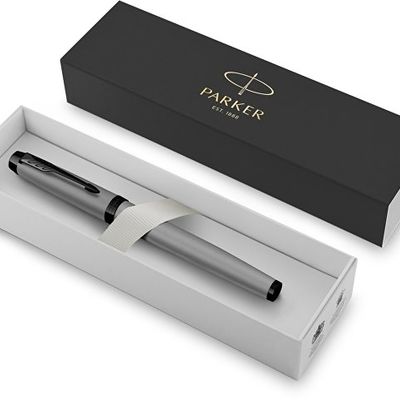 Перьевая ручка  Parker IM MGREY BT, серый