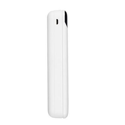 RIVACASE VA2580 (20 000mAh), QC/PD 20W внешний аккумулятор с дисплеем, белый /24