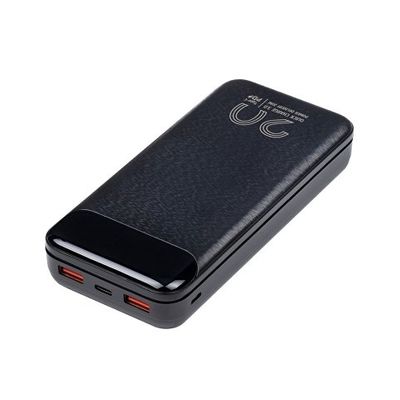RIVACASE VA2580 (20 000mAh), QC/PD 20W внешний аккумулятор с дисплеем, черный /24