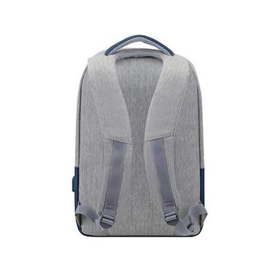 RIVACASE 7562 grey/dark blue рюкзак для ноутбука 15.6'', серый/темно-синий