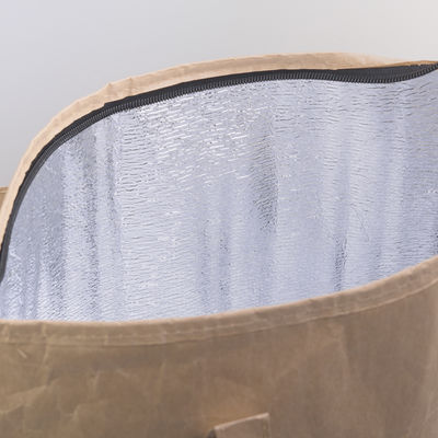 Сумка-холодильник "Craft big" из бумаги , цвет натуральный