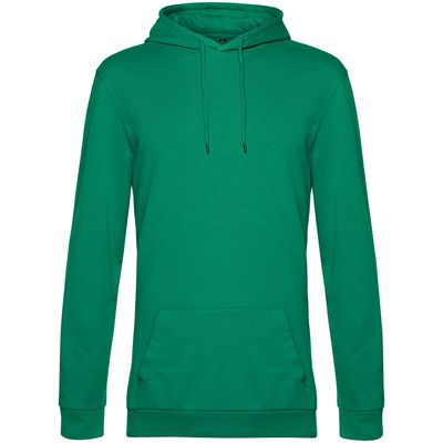 Толстовка с капюшоном унисекс Hoodie, зеленая, размер 3XL