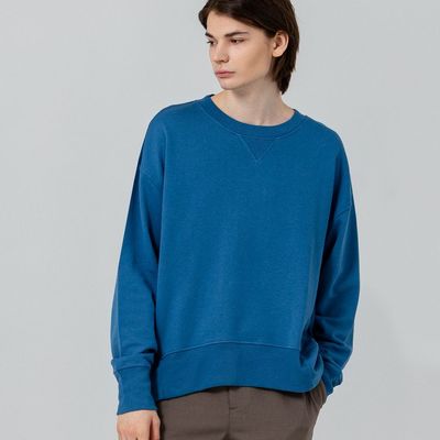 Свитшот унисекс Kosmos 1.0, синий, размер S