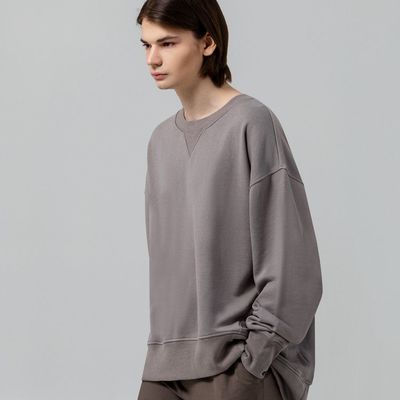 Свитшот унисекс Kosmos 1.0, серый, размер M