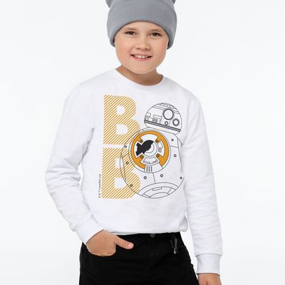 Свитшот детский BB-8 Droid, белый, 14 лет (154-164 см)