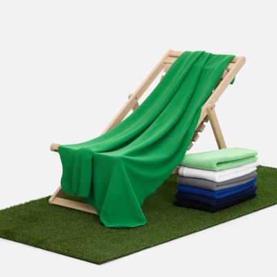 Флисовый плед Warm&Peace XL, зеленый