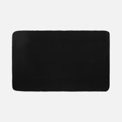 Флисовый плед Warm&Peace XL, черный