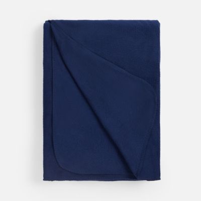 Флисовый плед Warm&Peace XL, синий