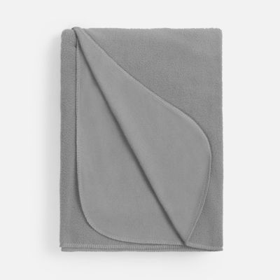 Флисовый плед Warm&Peace XL, серый