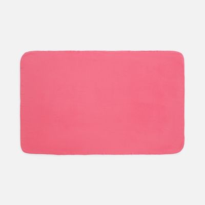 Флисовый плед Warm&Peace XL, розовый (коралловый)