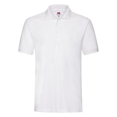 Рубашка поло мужская PREMIUM POLO, белый, 2XL, 100% хлопок, 170 г/м2