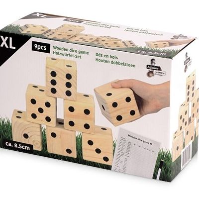 Деревянная игра в кости, XL Dice