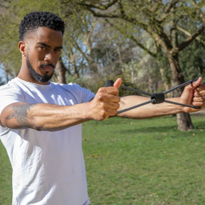 Эспандер-восьмерка в чехле