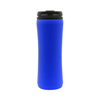 Термокружка Miora софт-тач, синий